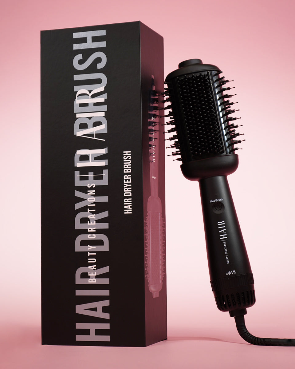 Beauty Creations Hair Dryer Brush Black