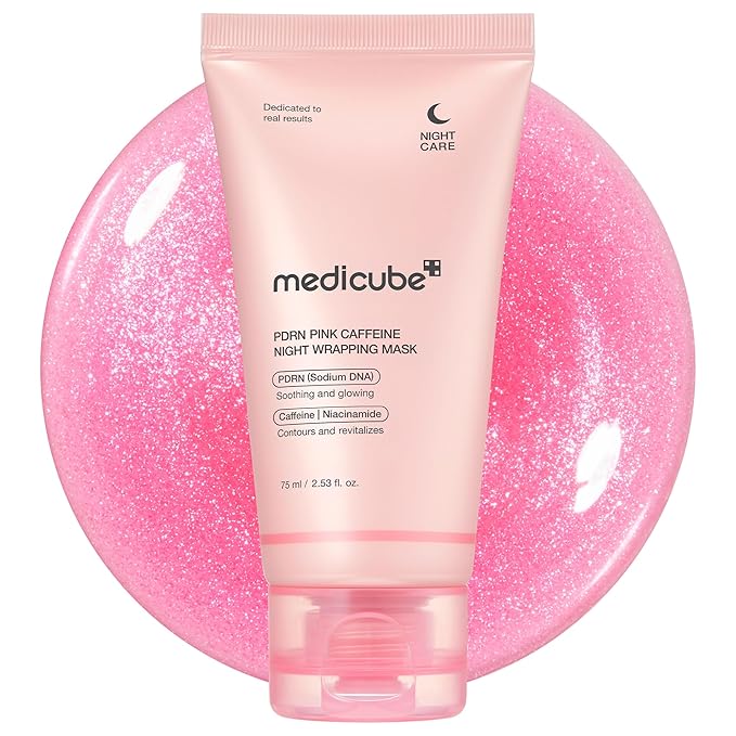 Medicube PDRN Pink Caffeine Mask