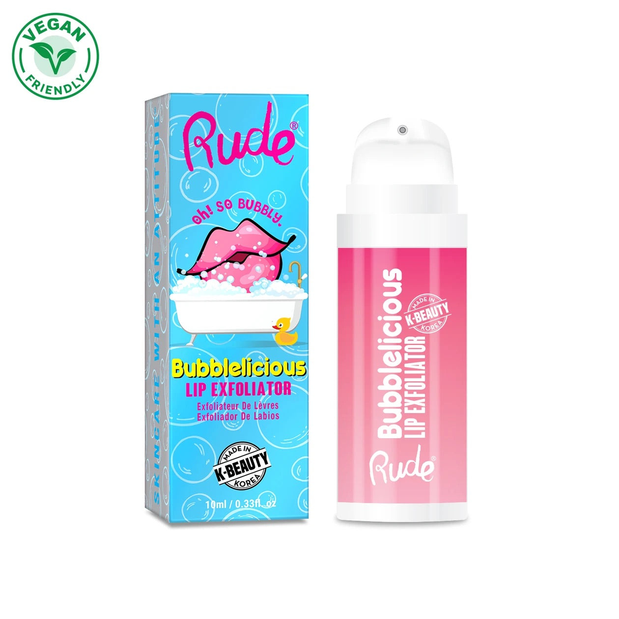 Exfoliante Espuma Para Labios Bubblelicious