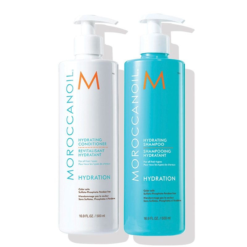KIT MOROCCANOIL HIDRATANTE 2 en 1 Shampoo & Acondicionador 500 ML