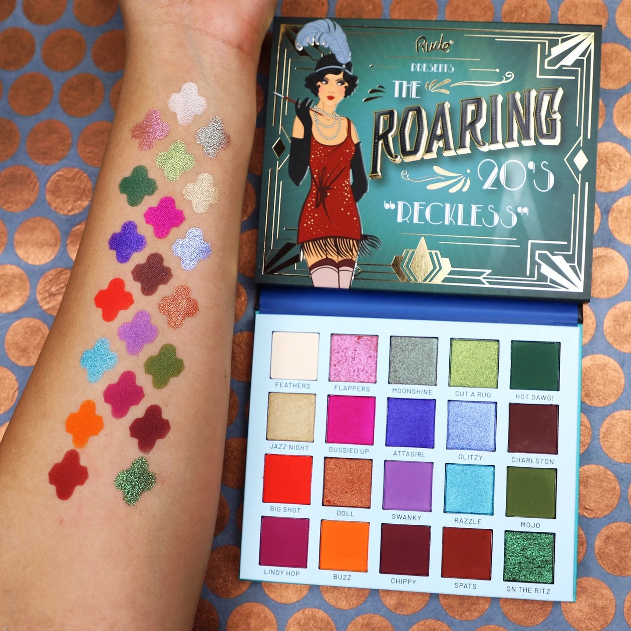 Paleta De Sombras Reckless