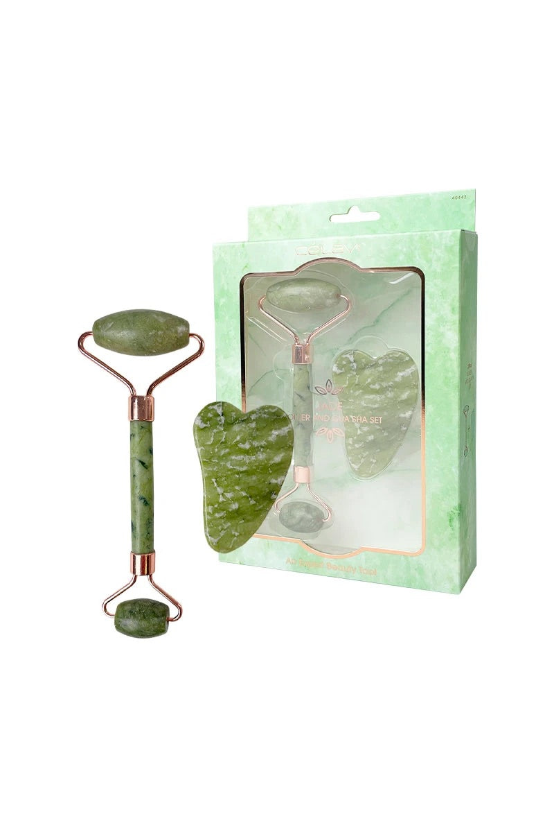 Rodillo De Jade Para Ojos