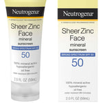 Neutrogena sheer zinc face