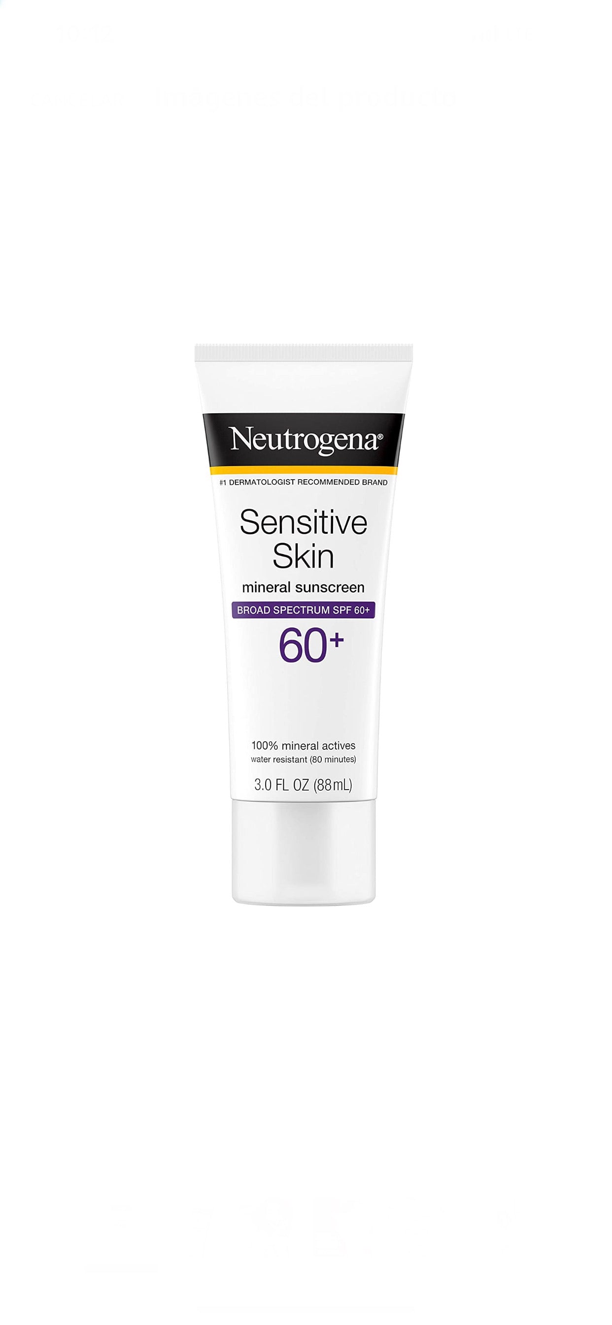 Protector solar SPF 60+ Neutrogena